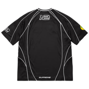 Supreme Piping Soccer Jersey 'Black' T-shirts Supreme