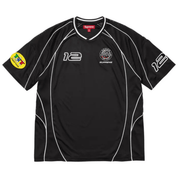 Supreme Piping Soccer Jersey 'Black' T-shirts Supreme