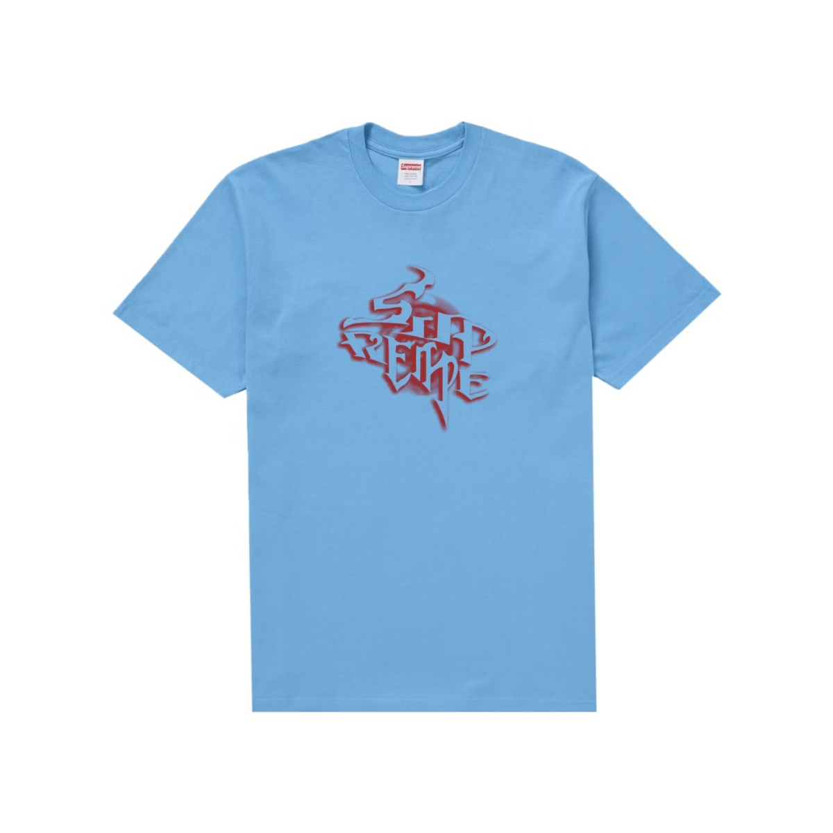 Supreme Smoke Tee 'Bright Blue' T-Shirts Supreme