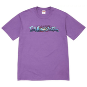 Supreme Tag Tee 'Purple' T-shirts Supreme