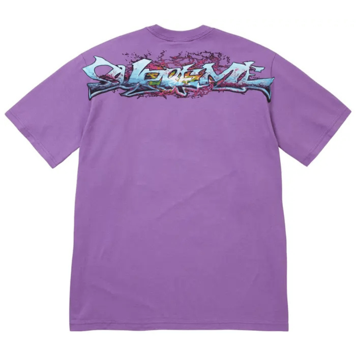 Supreme Tag Tee 'Purple' T-shirts Supreme