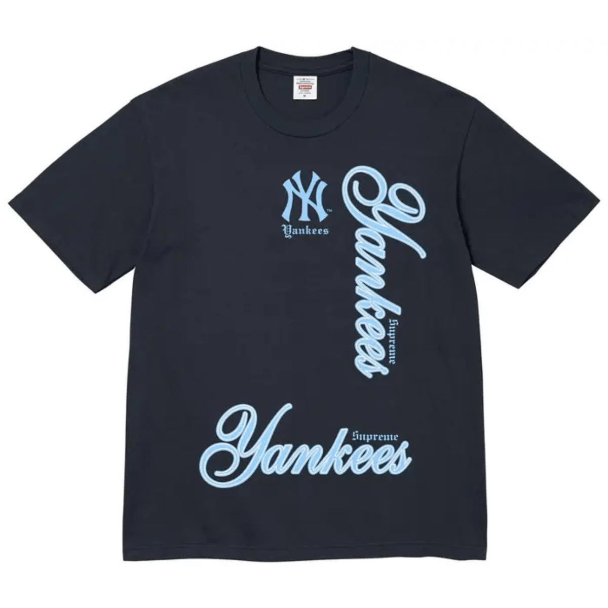Supreme x MLB Teams Tee 'Navy' T-shirts Supreme