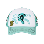 Syna World Halo S Trucker Cap 'White/Blue' Headwear Syna World