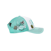 Syna World Halo S Trucker Cap 'White/Blue' Headwear Syna World