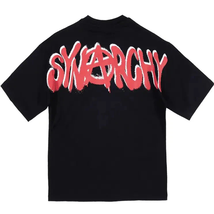 Syna World Synarchy Short Sleeve Tee 'Black/Red' T-shirts Syna World