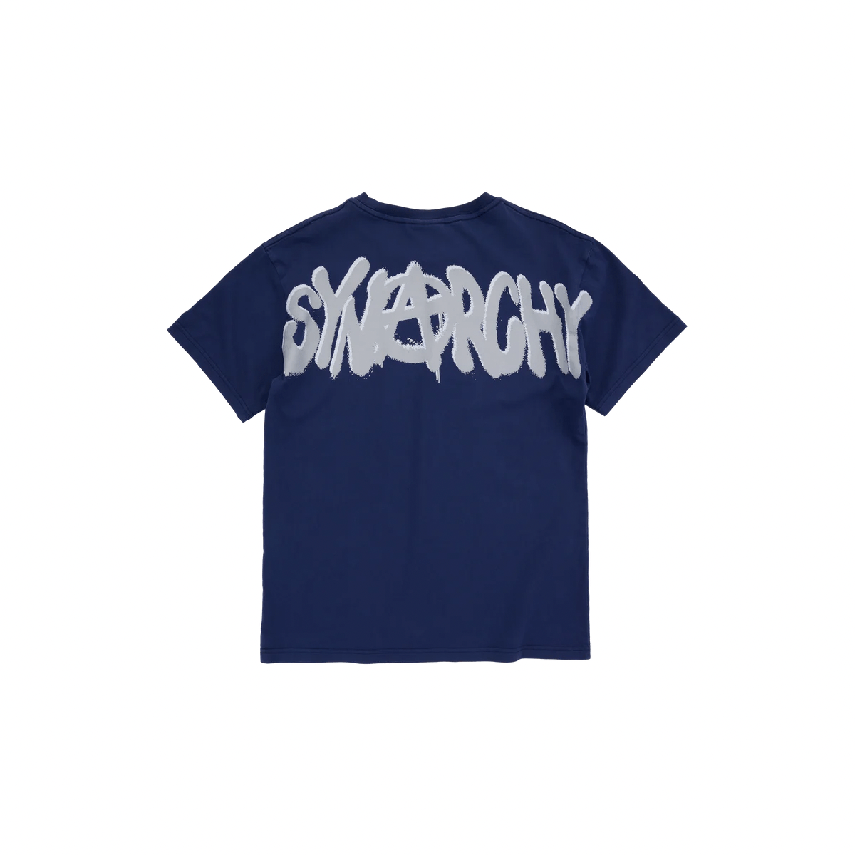 Syna World Synarchy Short Sleeve Tee 'Midblue/Grey' T-shirts Syna World