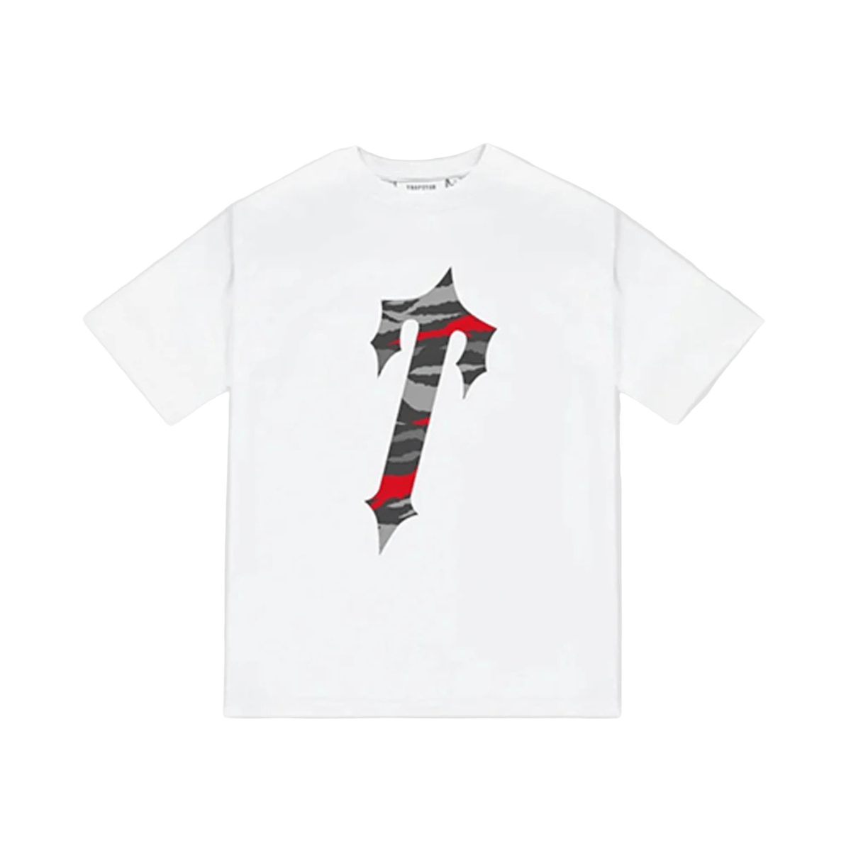 Trapstar Decoded All Terrain Tee 'White/Red' T-Shirts Trapstar
