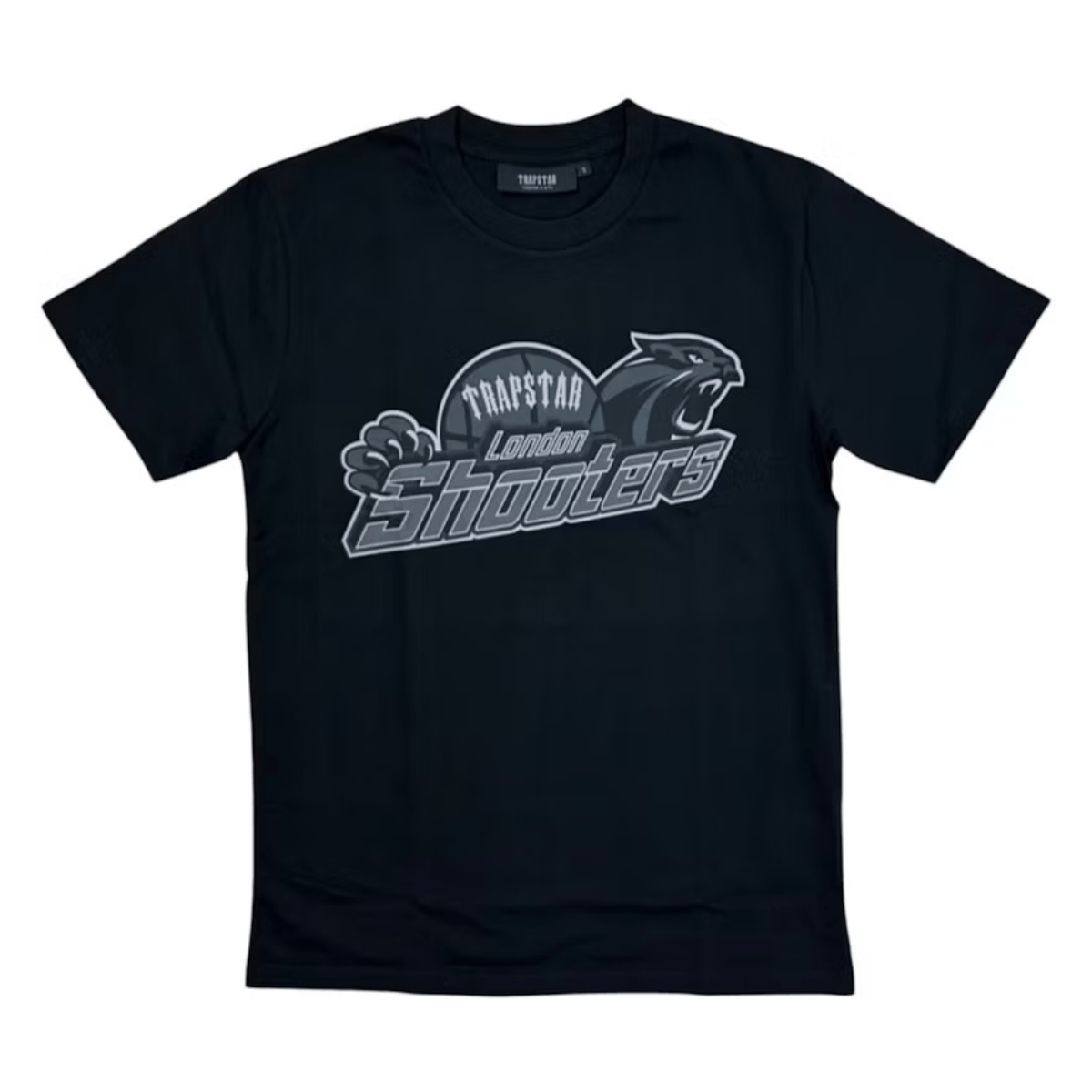 Trapstar Shooters Tee 'Monochrome Black' T-Shirts Trapstar