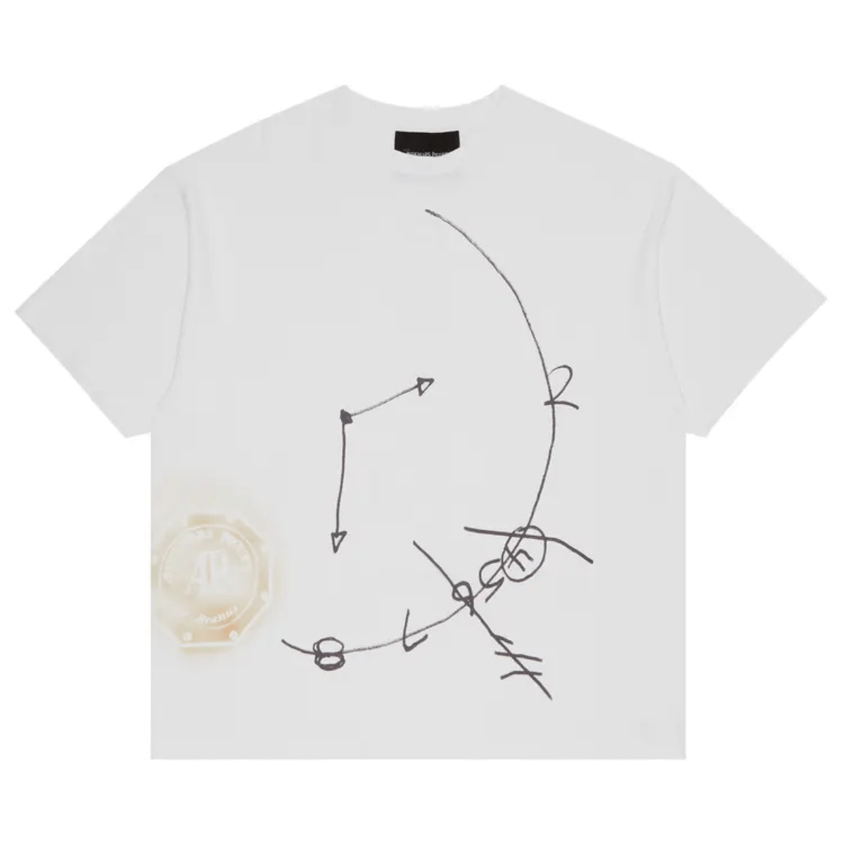 Travis Scott x Audemars Piguet Time Zones Tee 'White' T-shirts Travis Scott