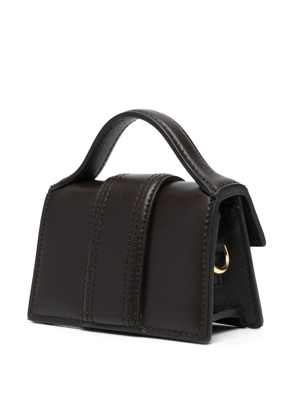 Jacquemus Le Petit Leather Mini Bag "Dark Brown" Plug and Play