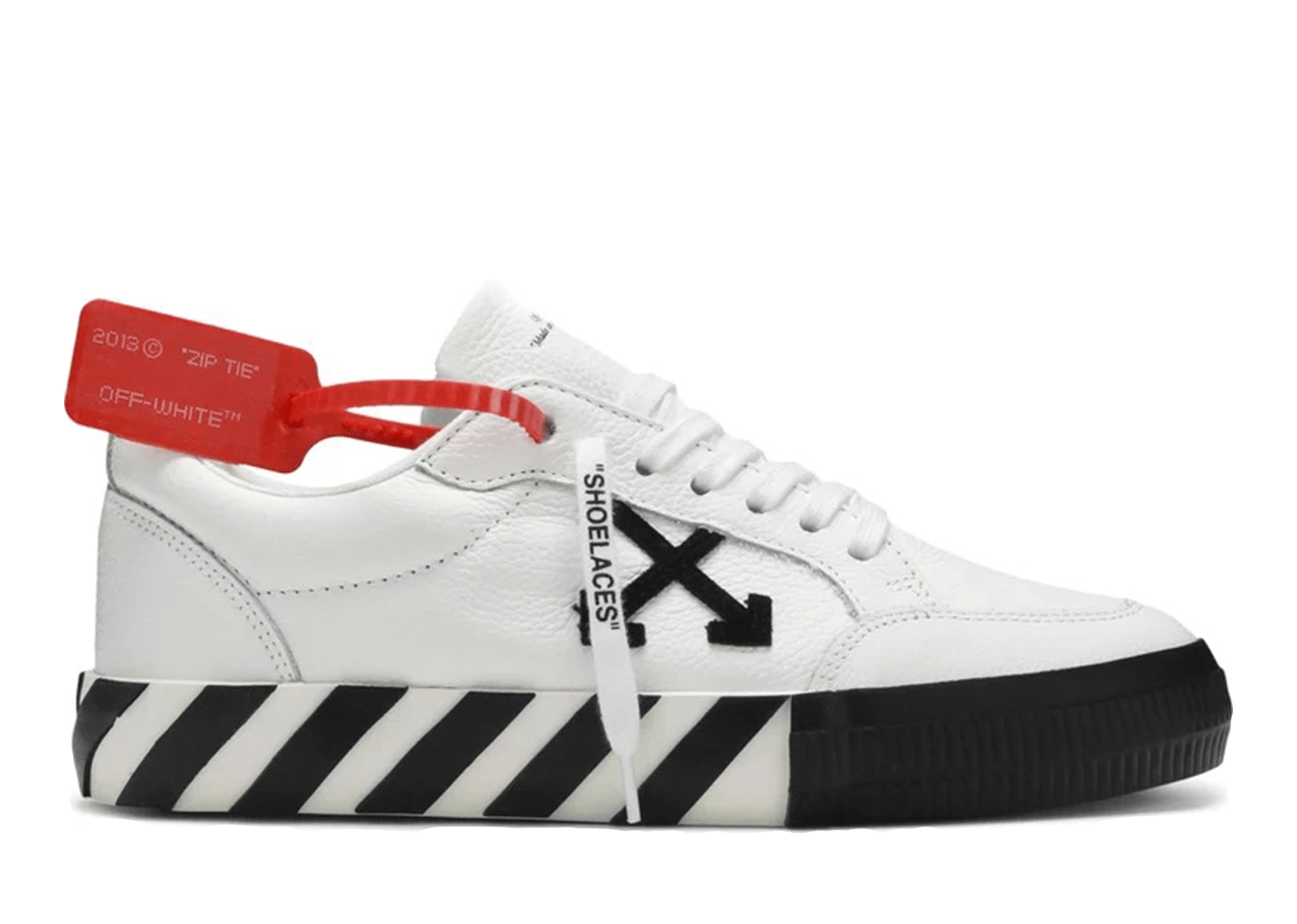 Off-White Vulc "White-Black" Shoes Plug & Play