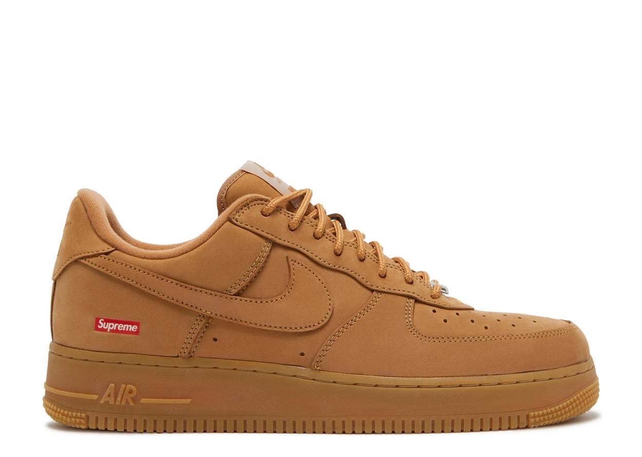 Supreme x Air Force 1 “Wheat” Plug and Play